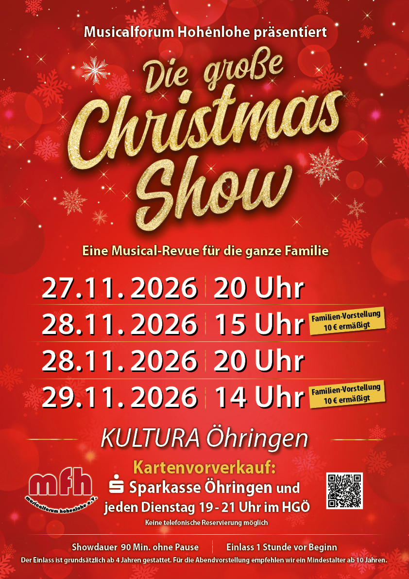 Plakat Christmas Show 2026