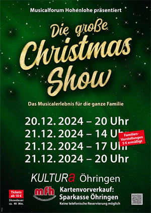 Plakat Christmas Show